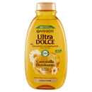 Garnier Ultra Dolce Shampoo all'estratto di Camomilla e Miele capelli chiari, senza parabeni, 300 ml